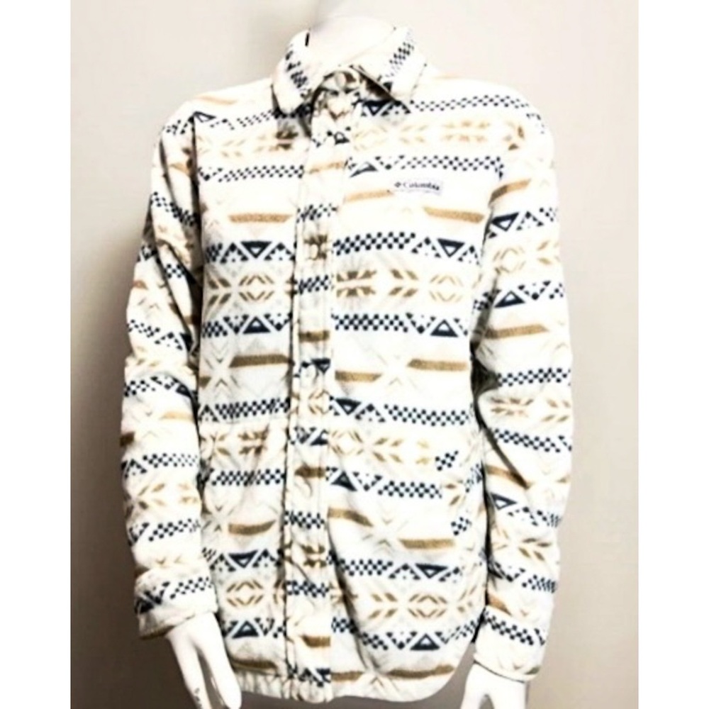 Columbia Women's Benton Springs Fleece Shacket‎ Size Small Gorpcore